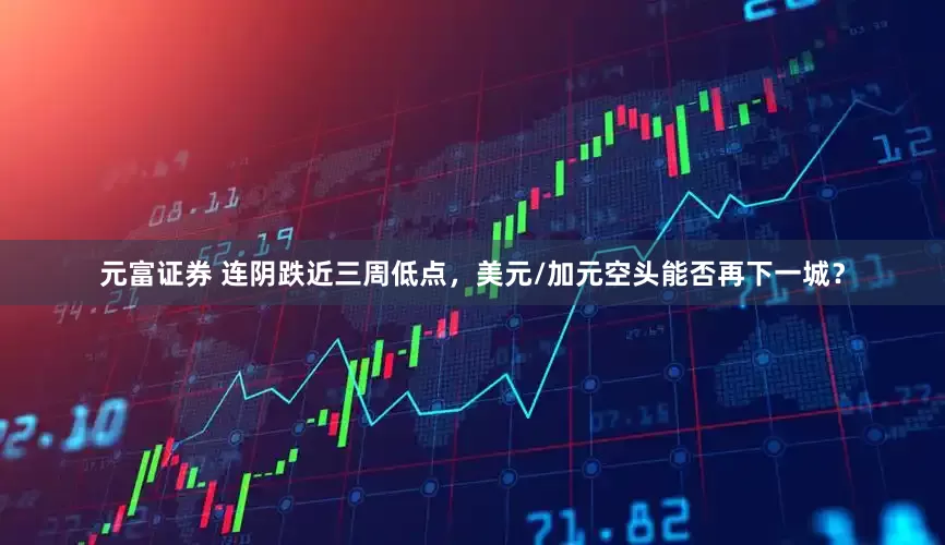 元富证券 连阴跌近三周低点，美元/加元空头能否再下一城？