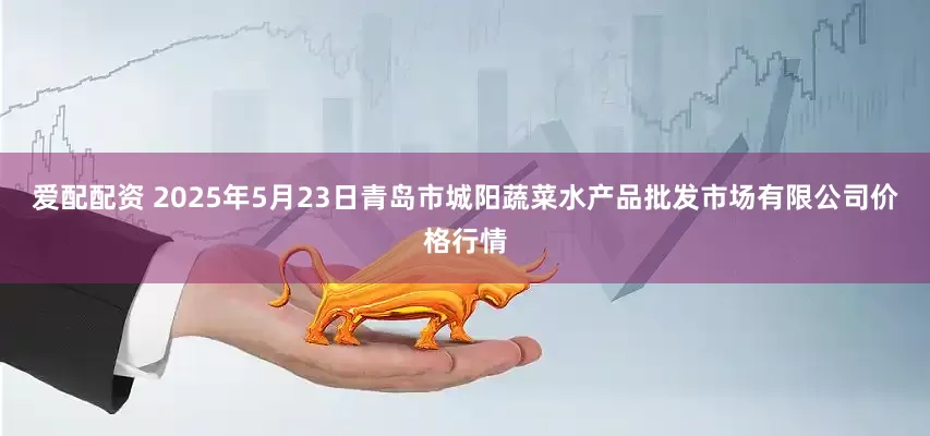 爱配配资 2025年5月23日青岛市城阳蔬菜水产品批发市场有限公司价格行情